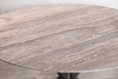 round-travertine-top-table-gunmetal-tank-trap-base